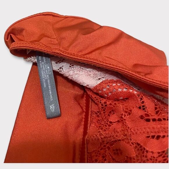 Aerie Orange Silky Lace Bralette - Picture 5 of 7